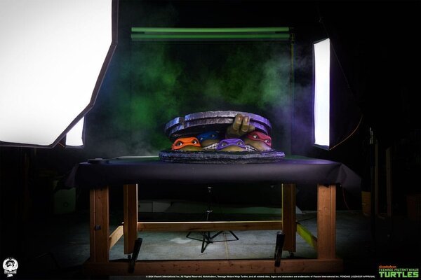 PCS Teenage Mutant Ninja Turtles Diorama Statue 1/1 Underground 41 cm PCS Teenage Mutant Ninja Turtles Diorama Statue 1/1 Underground 41 cm