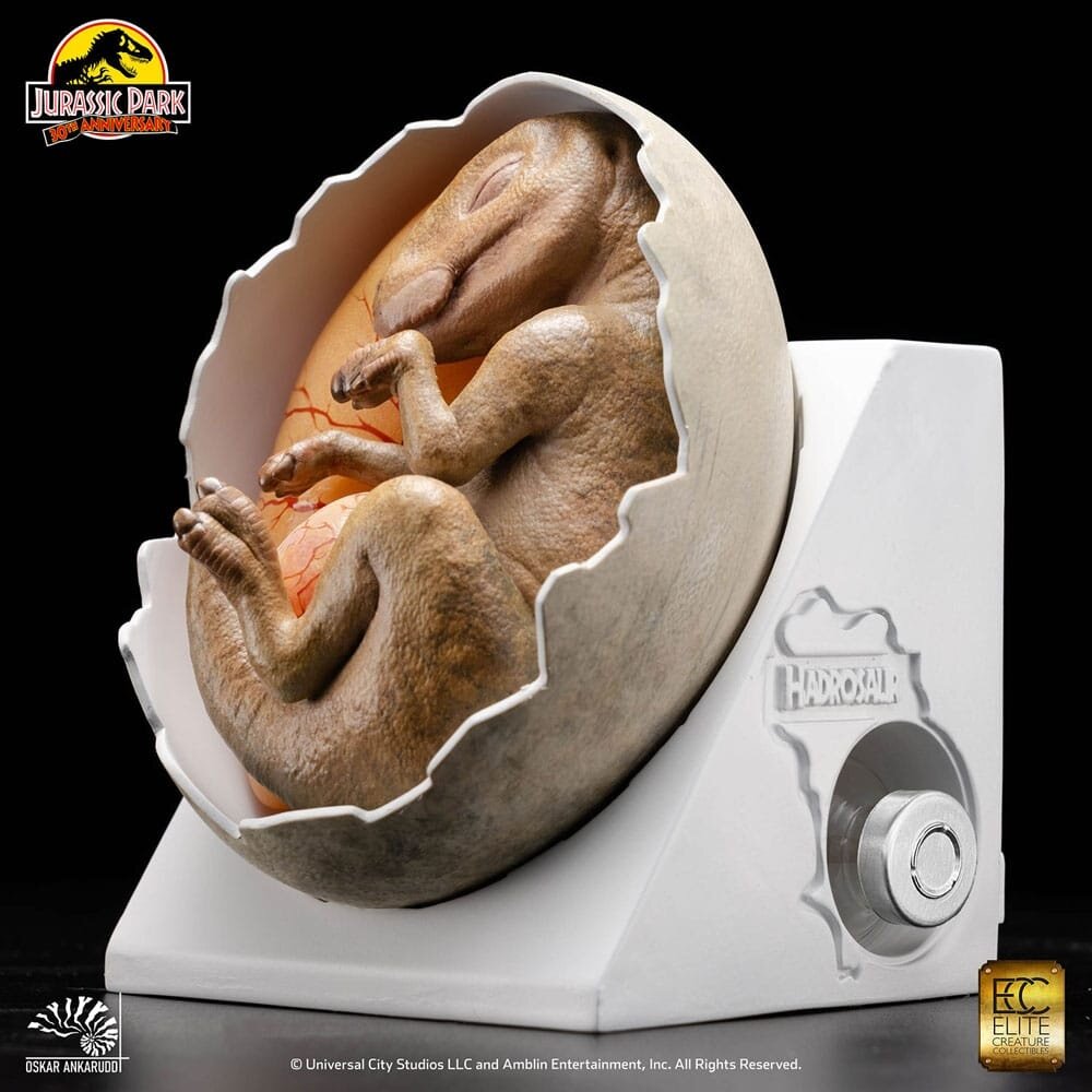 Elite Creature Collectibles Jurassic Park ECC Elite Creature Line Statue Hadrosaur Egg Hatching 13 cm Elite Creature Collectibles Jurassic Park ECC Elite Creature Line Statue Hadrosaur Egg Hatching 13 cm