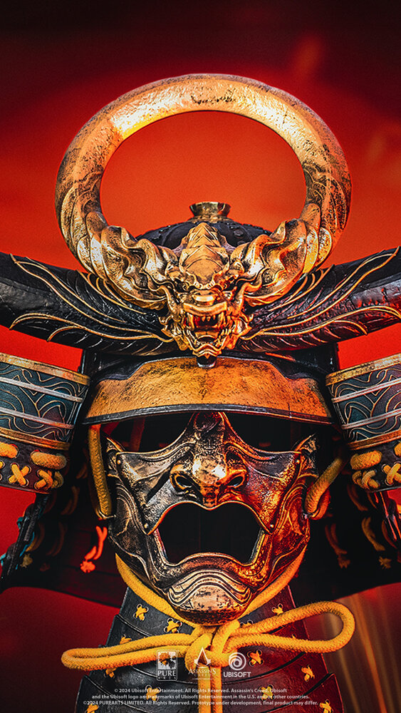 Pure Arts Assassin's Creed Shadows Replica 1/1 Scale Replica Yasuke Helmet 63 cm Pure Arts Assassin's Creed Shadows Replica 1/1 Scale Replica Yasuke Helmet 63 cm