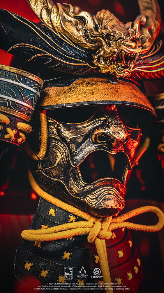 Pure Arts Assassin's Creed Shadows Replica 1/1 Scale Replica Yasuke Helmet 63 cm Pure Arts Assassin's Creed Shadows Replica 1/1 Scale Replica Yasuke Helmet 63 cm