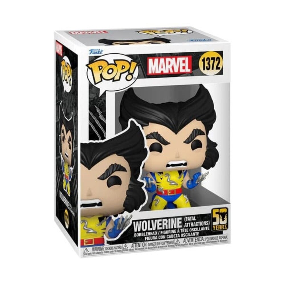Funko Marvel POP! Marvel Vinyl Figure Wolverine 50th - Ultimate Wolverine w/ Adamantium #1372 Funko Marvel POP! Marvel Vinyl Figure Wolverine 50th - Ultimate Wolverine w/ Adamantium #1372