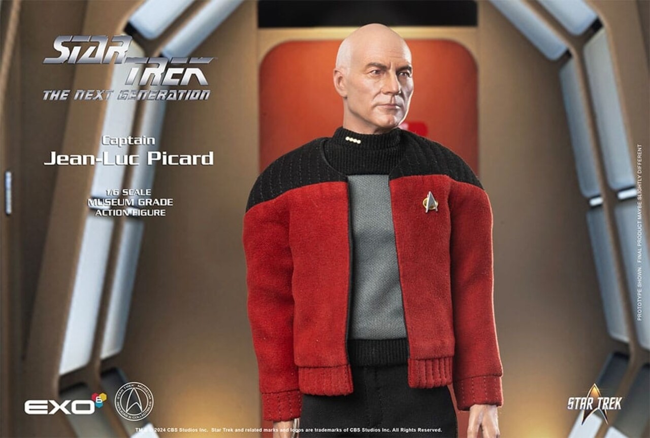 EXO-6 Star Trek: The Next Generation Action Figure 1/6 Captain Jean-Luc Picard (Essential Darmok Uniform) 30 cm EXO-6 Star Trek: The Next Generation Action Figure 1/6 Captain Jean-Luc Picard (Essential Darmok Uniform) 30 cm