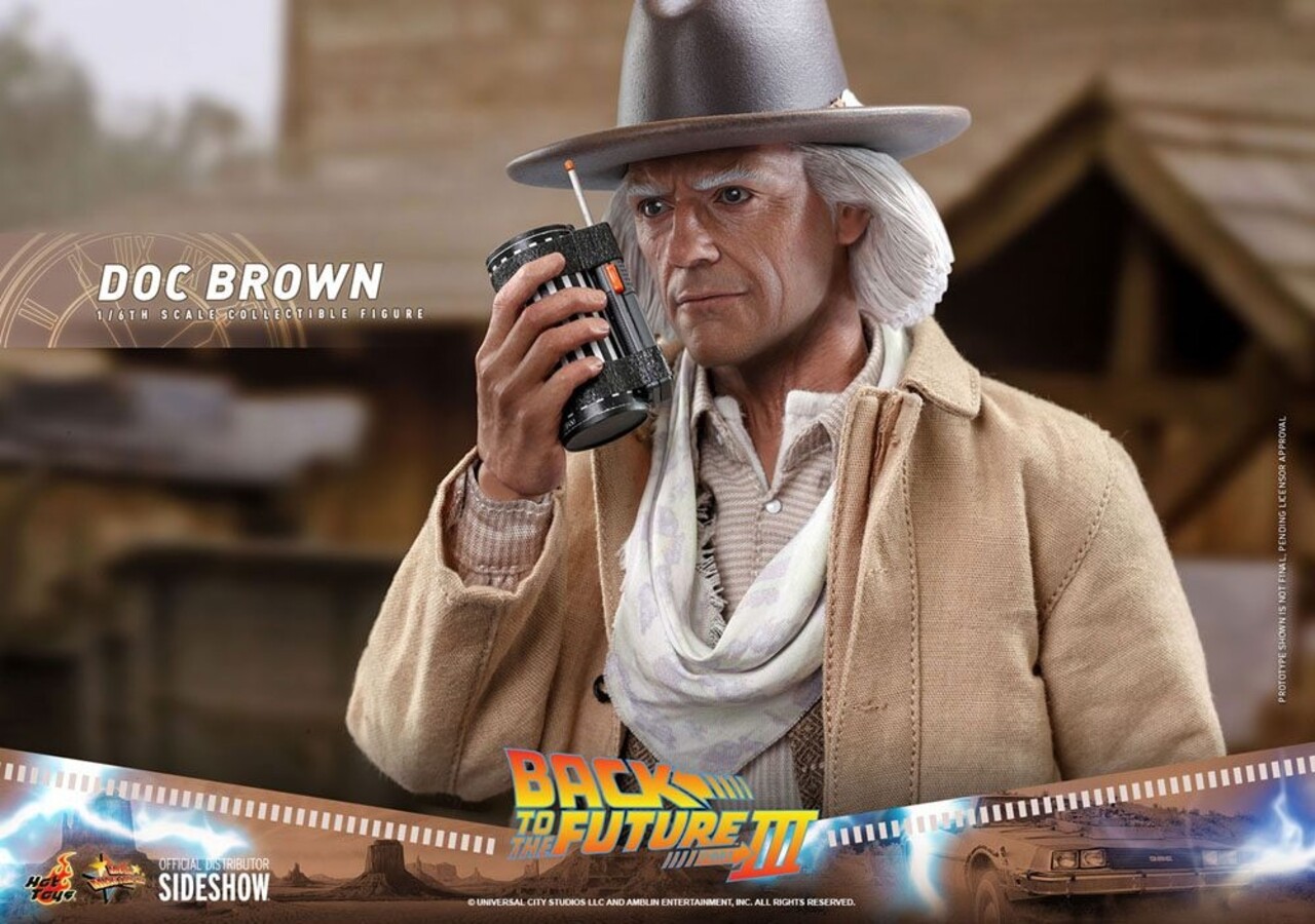 Hot Toys Back To The Future III Action Figure 1/6 Doc Brown 32 cm Hot Toys Back To The Future III Action Figure 1/6 Doc Brown 32 cm