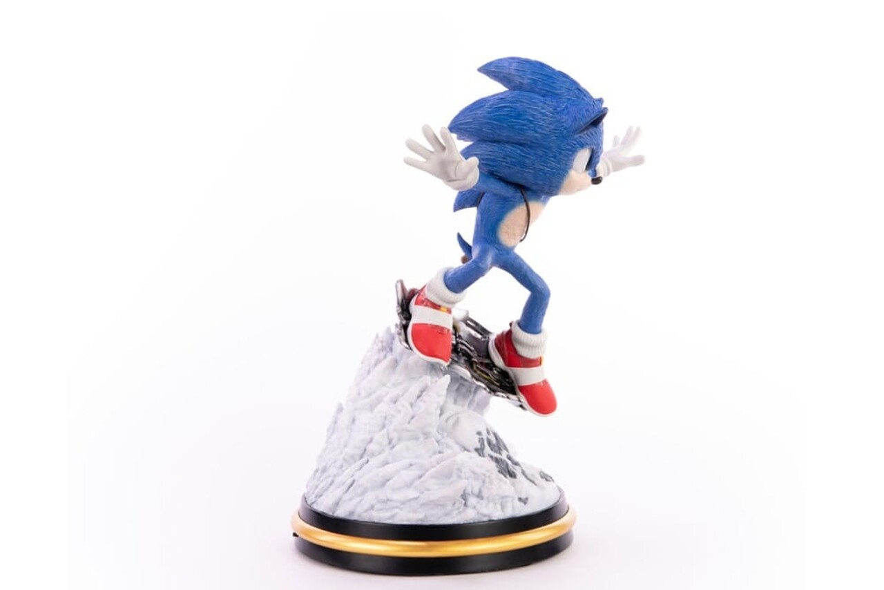 First 4 Figures Sonic the Hedgehog 2 Statue Sonic Mountain Chase 34 cm First 4 Figures Sonic the Hedgehog 2 Statue Sonic Mountain Chase 34 cm