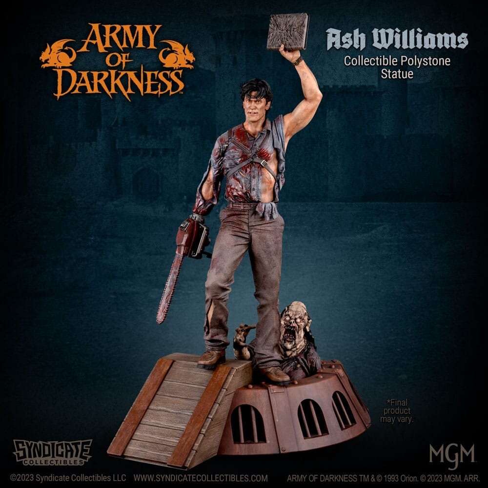 Syndicate Collectibles Army of Darkness Statue 1/4 Ash Williams 70 cm Syndicate Collectibles Army of Darkness Statue 1/4 Ash Williams 70 cm