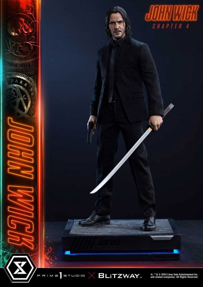 Prime 1 Studio John Wick Chapter 4 Premium Masterline Series Statue 1/4 John Wick 54 cm Prime 1 Studio John Wick Chapter 4 Premium Masterline Series Statue 1/4 John Wick 54 cm