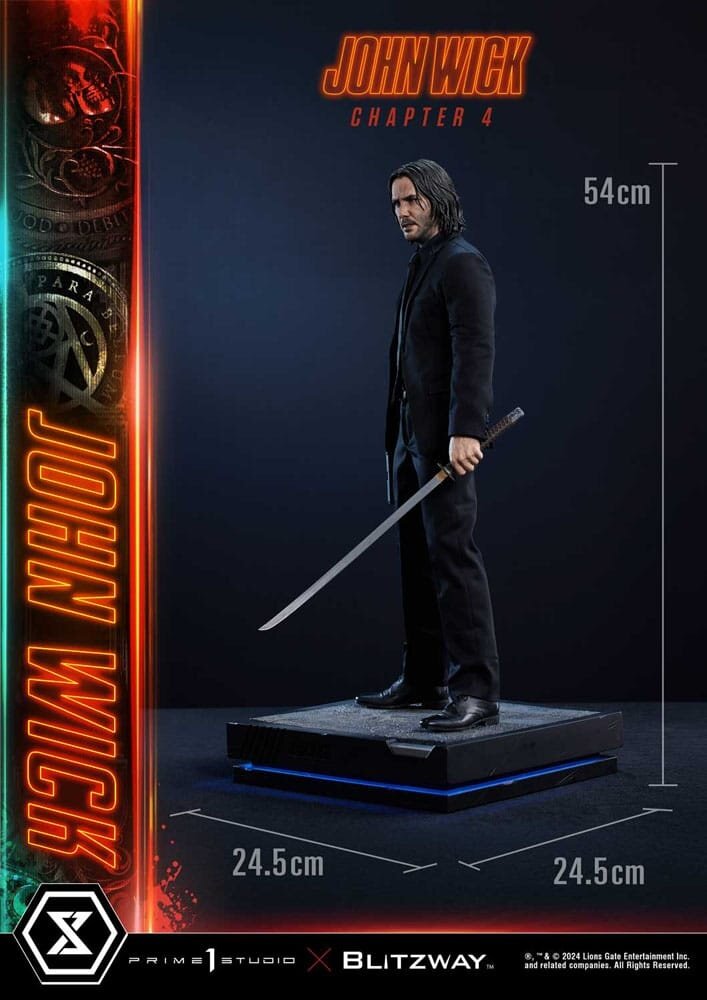 Prime 1 Studio John Wick Chapter 4 Premium Masterline Series Statue 1/4 John Wick 54 cm Prime 1 Studio John Wick Chapter 4 Premium Masterline Series Statue 1/4 John Wick 54 cm