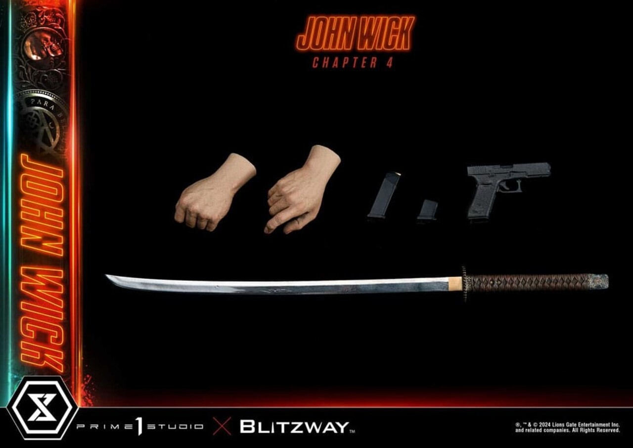 Prime 1 Studio John Wick Chapter 4 Premium Masterline Series Statue 1/4 John Wick 54 cm Prime 1 Studio John Wick Chapter 4 Premium Masterline Series Statue 1/4 John Wick 54 cm