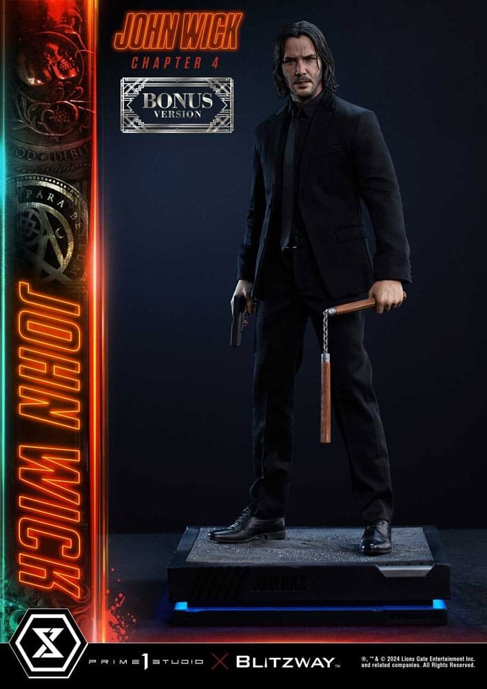 Prime 1 Studio John Wick Chapter 4 Ultimate Premium Masterline Series Statue 1/4 John Wick Deluxe Bonus Version 54 cm Prime 1 Studio John Wick Chapter 4 Ultimate Premium Masterline Series Statue 1/4 John Wick Deluxe Bonus Version 54 cm