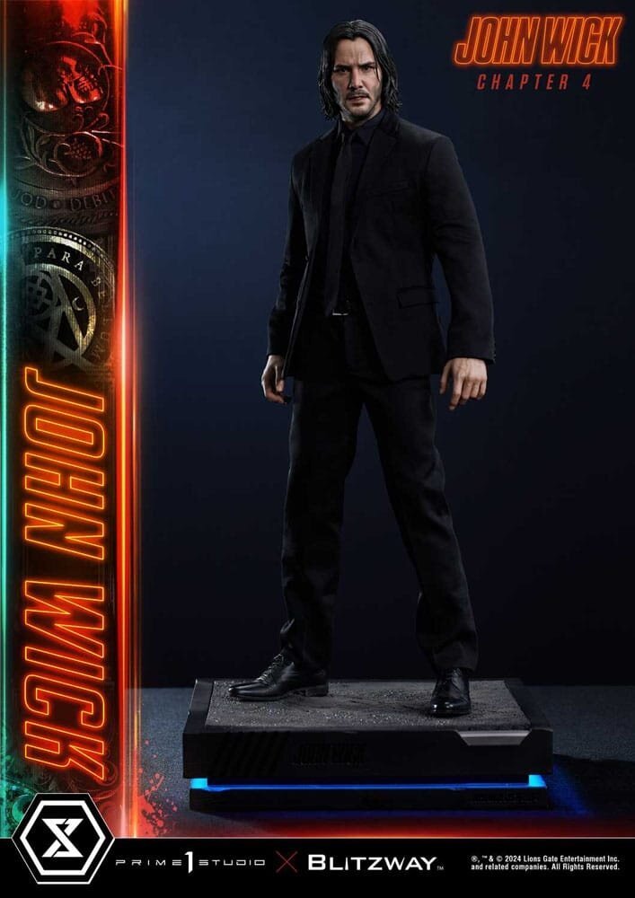 Prime 1 Studio John Wick Chapter 4 Ultimate Premium Masterline Series Statue 1/4 John Wick Deluxe Bonus Version 54 cm Prime 1 Studio John Wick Chapter 4 Ultimate Premium Masterline Series Statue 1/4 John Wick Deluxe Bonus Version 54 cm