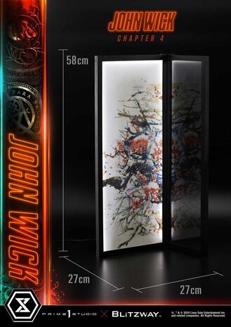 Prime 1 Studio John Wick Chapter 4 Ultimate Premium Masterline Series Statue 1/4 John Wick Deluxe Bonus Version 54 cm Prime 1 Studio John Wick Chapter 4 Ultimate Premium Masterline Series Statue 1/4 John Wick Deluxe Bonus Version 54 cm