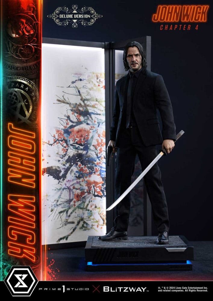 Prime 1 Studio John Wick Chapter 4 Ultimate Premium Masterline Series Statue 1/4 John Wick Deluxe Bonus Version 54 cm Prime 1 Studio John Wick Chapter 4 Ultimate Premium Masterline Series Statue 1/4 John Wick Deluxe Bonus Version 54 cm
