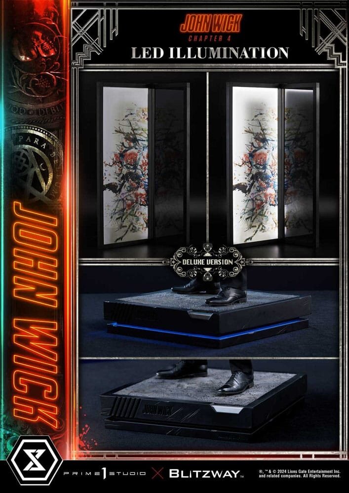 Prime 1 Studio John Wick Chapter 4 Ultimate Premium Masterline Series Statue 1/4 John Wick Deluxe Bonus Version 54 cm Prime 1 Studio John Wick Chapter 4 Ultimate Premium Masterline Series Statue 1/4 John Wick Deluxe Bonus Version 54 cm