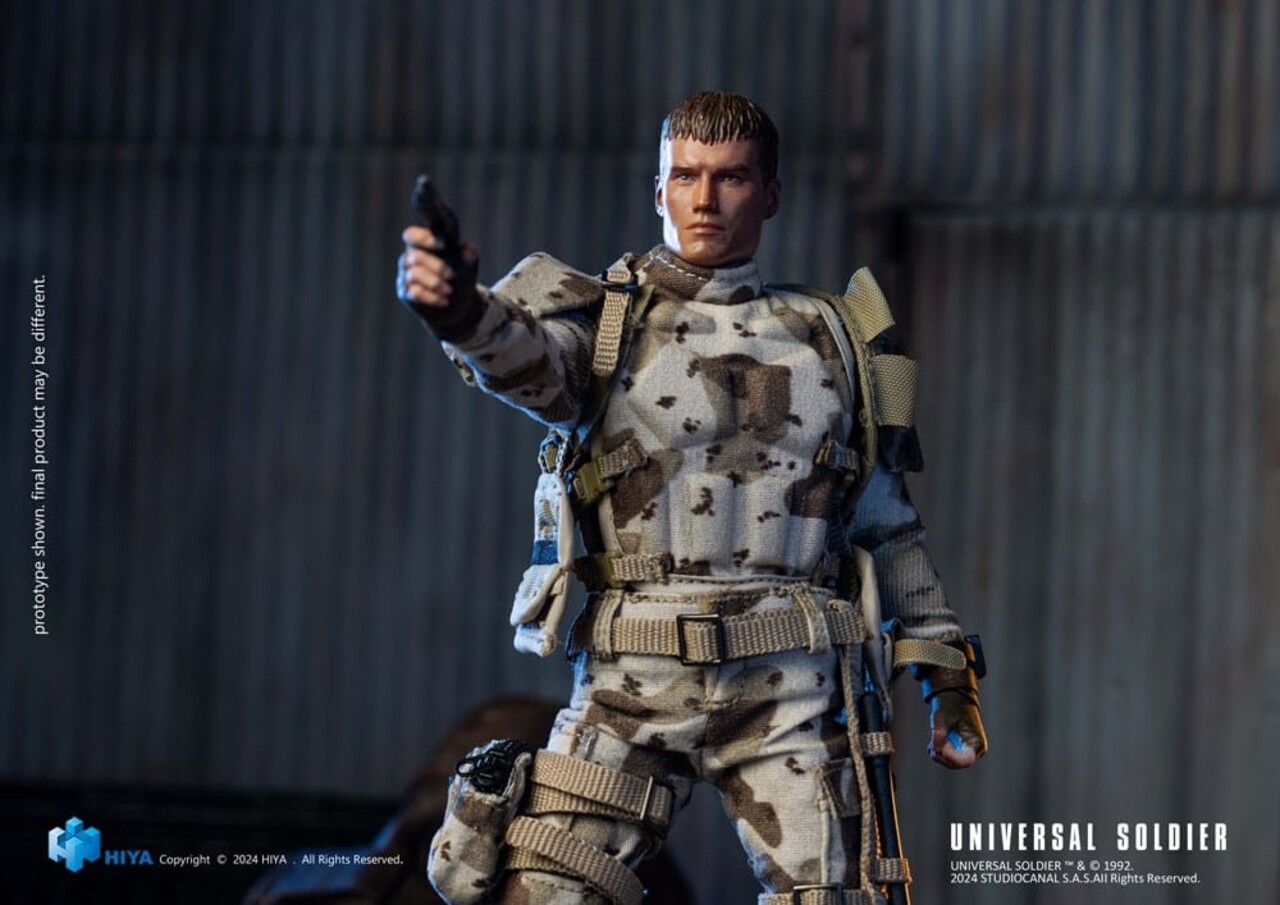 Hiya Toys Universal Soldier Exquisite Super Series Actionfigur 1/12 Andrew Scott 16 cm Hiya Toys Universal Soldier Exquisite Super Series Actionfigur 1/12 Andrew Scott 16 cm
