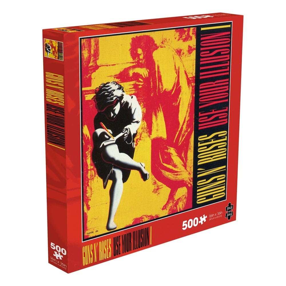 Guns N' Roses Rock Saws Use Your Illusion Puzzel (500 stukken) Guns N' Roses Rock Saws Use Your Illusion Puzzel (500 stukken)