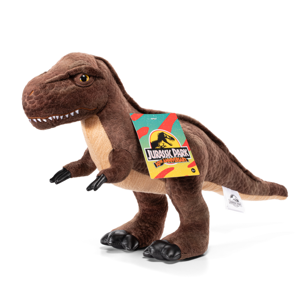 The Noble Collection Jurassic Park Tyrannosaurus Rex Knuffel 25 cm The Noble Collection Jurassic Park Tyrannosaurus Rex Knuffel 25 cm