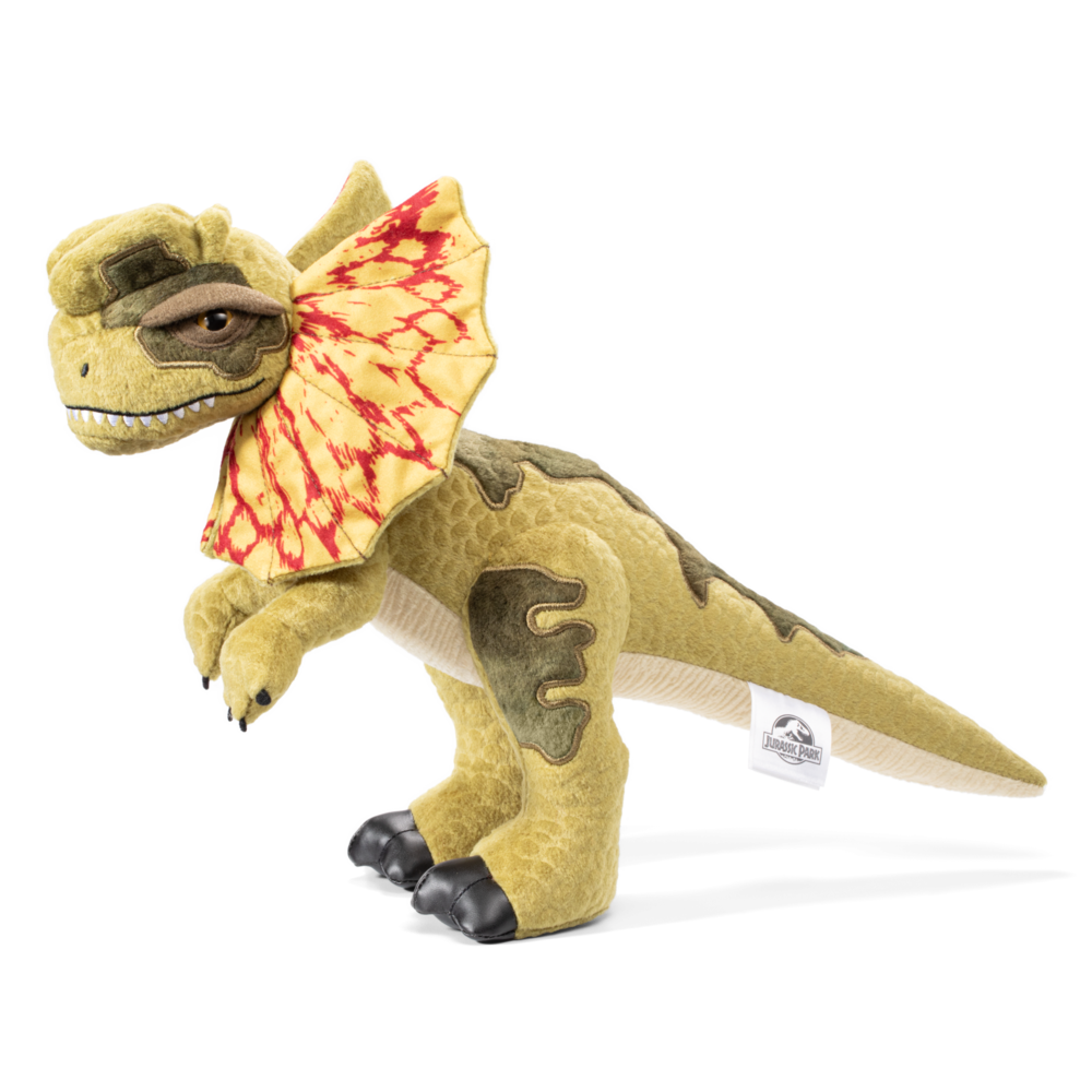 The Noble Collection Jurassic Park Dilophosaurus Knuffel 25 cm The Noble Collection Jurassic Park Dilophosaurus Knuffel 25 cm