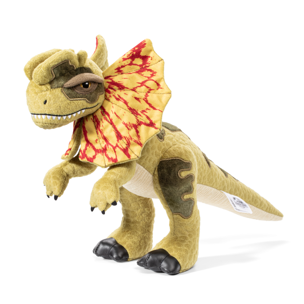 The Noble Collection Jurassic Park Dilophosaurus Knuffel 25 cm The Noble Collection Jurassic Park Dilophosaurus Knuffel 25 cm