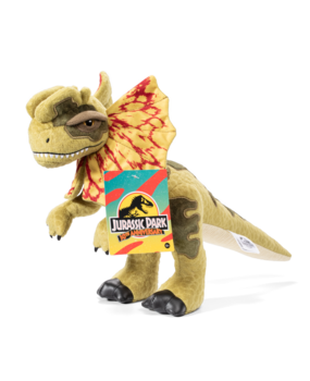 The Noble Collection Jurassic Park Dilophosaurus Plush Figure 25 cm