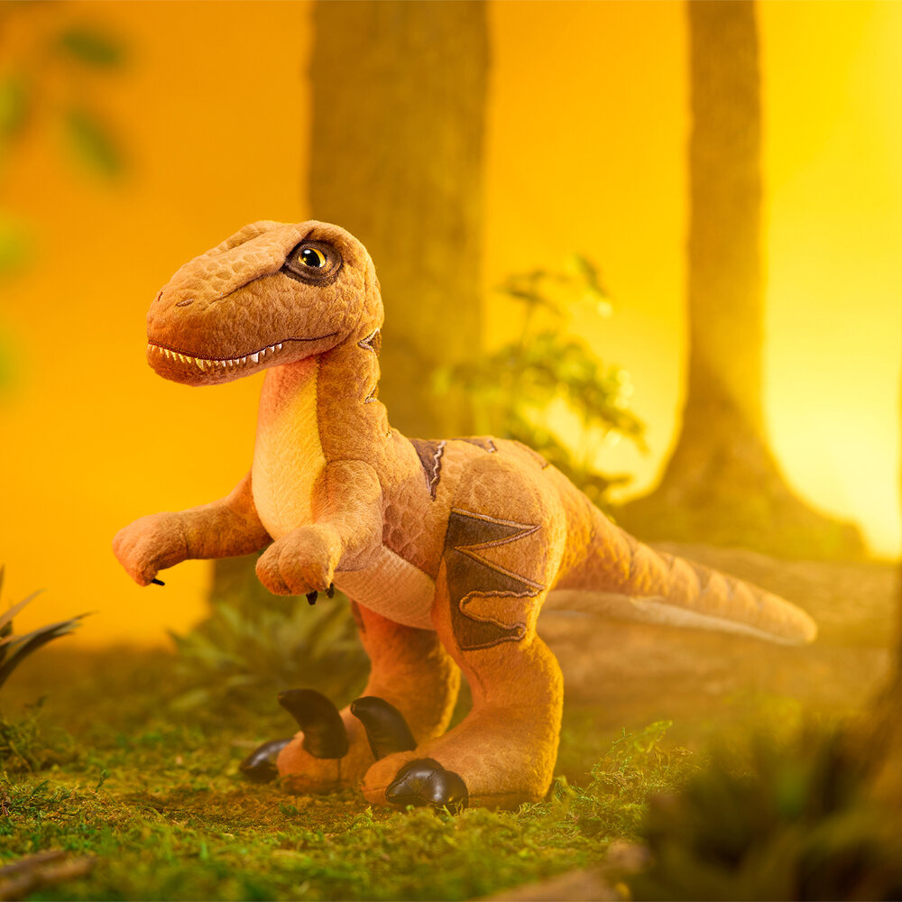 The Noble Collection Jurassic Park Velociraptor Knuffel 25 cm The Noble Collection Jurassic Park Velociraptor Knuffel 25 cm