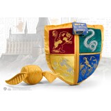 The Noble Collection Harry Potter Quidditch Crest & Snitch Pillow