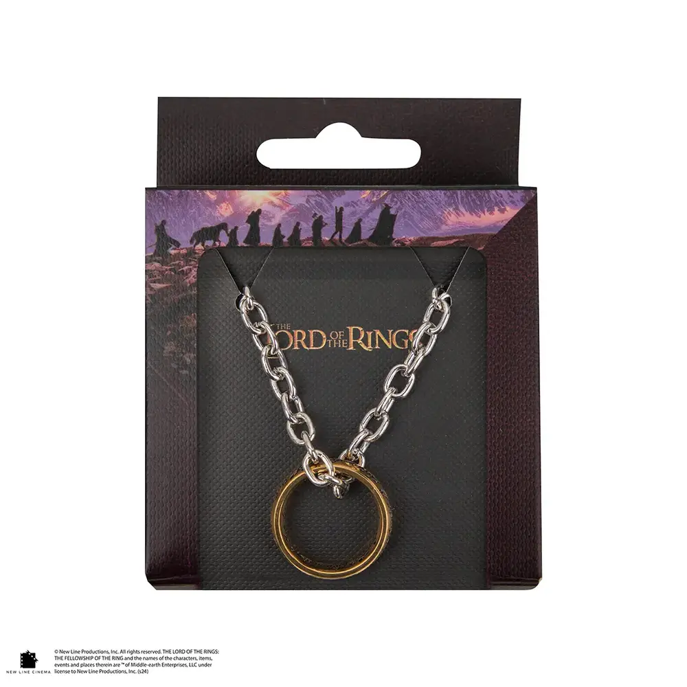 Cinereplicas Lord of the rings One Ring Necklace