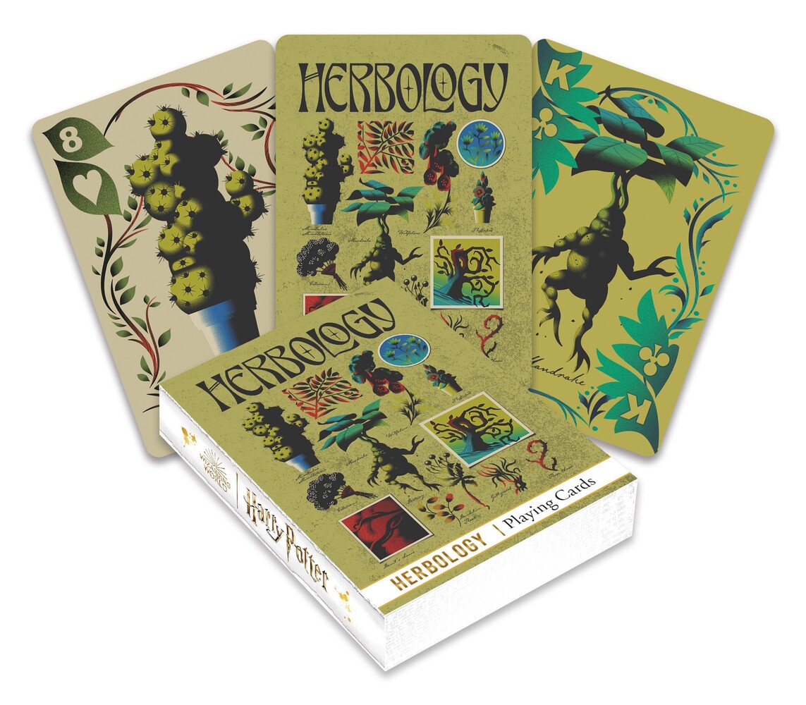 Aquarius Harry Potter Herbology Speelkaarten