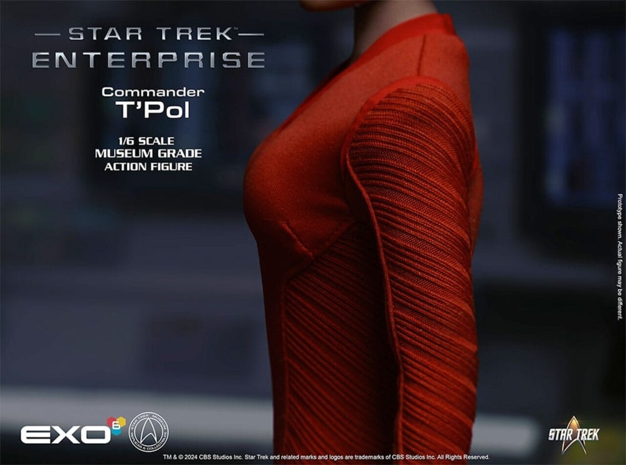 EXO-6 Star Trek: Enterprise Action Figure 1/6 Commander T'Pol 28 cm EXO-6 Star Trek: Enterprise Action Figure 1/6 Commander T'Pol 28 cm