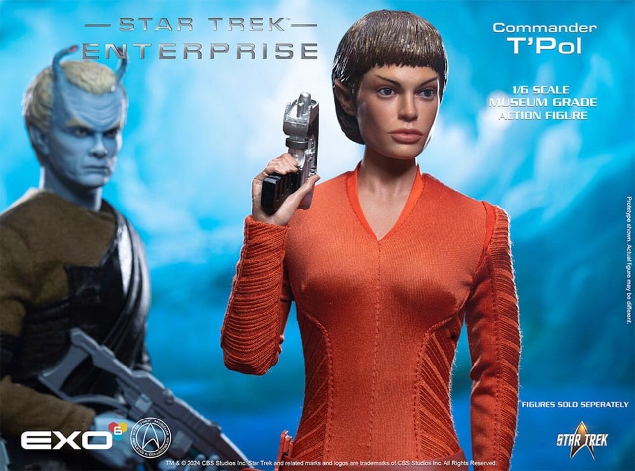 EXO-6 Star Trek: Enterprise Action Figure 1/6 Commander T'Pol 28 cm EXO-6 Star Trek: Enterprise Action Figure 1/6 Commander T'Pol 28 cm