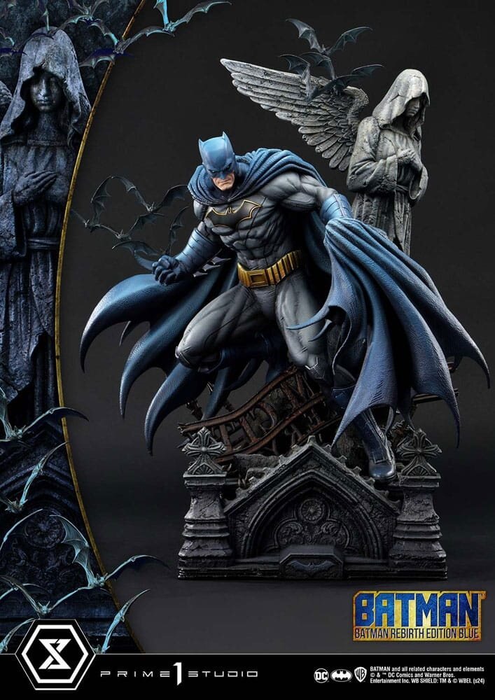 Prime 1 Studio Batman Ultimate Premium Masterline Series Statue 1/4 Batman Rebirth Edition Blue 71 cm Prime 1 Studio Batman Ultimate Premium Masterline Series Statue 1/4 Batman Rebirth Edition Blue 71 cm