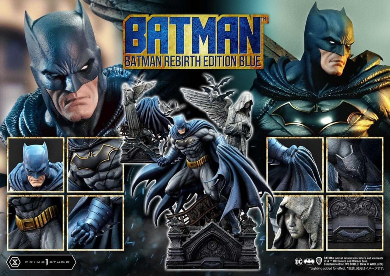 Prime 1 Studio Batman Ultimate Premium Masterline Series Statue 1/4 Batman Rebirth Edition Blue 71 cm Prime 1 Studio Batman Ultimate Premium Masterline Series Statue 1/4 Batman Rebirth Edition Blue 71 cm