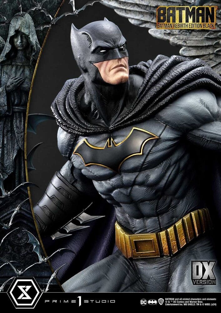 Prime 1 Studio Batman Ultimate Premium Masterline Series Statue 1/4 Batman Rebirth Edition Black Deluxe Bonus Version 71 cm Prime 1 Studio Batman Ultimate Premium Masterline Series Statue 1/4 Batman Rebirth Edition Black Deluxe Bonus Version 71 cm