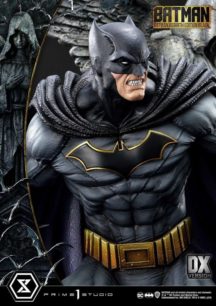 Prime 1 Studio Batman Ultimate Premium Masterline Series Statue 1/4 Batman Rebirth Edition Black Deluxe Bonus Version 71 cm Prime 1 Studio Batman Ultimate Premium Masterline Series Statue 1/4 Batman Rebirth Edition Black Deluxe Bonus Version 71 cm