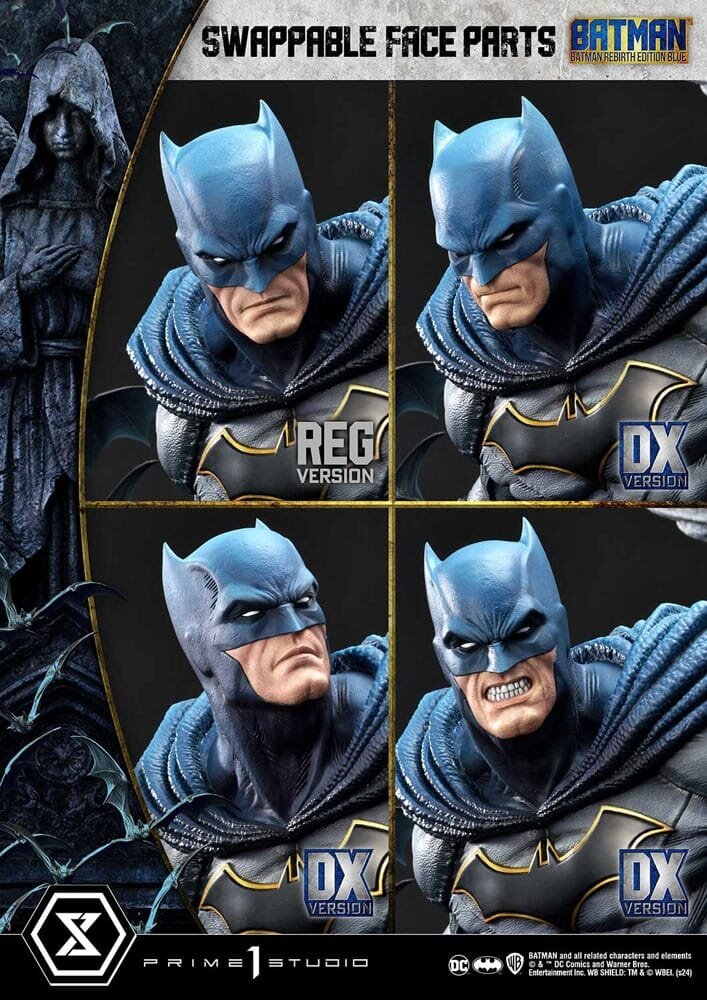 Prime 1 Studio Batman Ultimate Premium Masterline Series Statue 1/4 Batman Rebirth Edition Blue Deluxe Bonus Version 71 cm Prime 1 Studio Batman Ultimate Premium Masterline Series Statue 1/4 Batman Rebirth Edition Blue Deluxe Bonus Version 71 cm