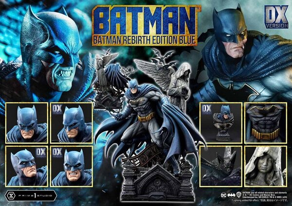 Prime 1 Studio Batman Ultimate Premium Masterline Series Statue 1/4 Batman Rebirth Edition Blue Deluxe Bonus Version 71 cm Prime 1 Studio Batman Ultimate Premium Masterline Series Statue 1/4 Batman Rebirth Edition Blue Deluxe Bonus Version 71 cm