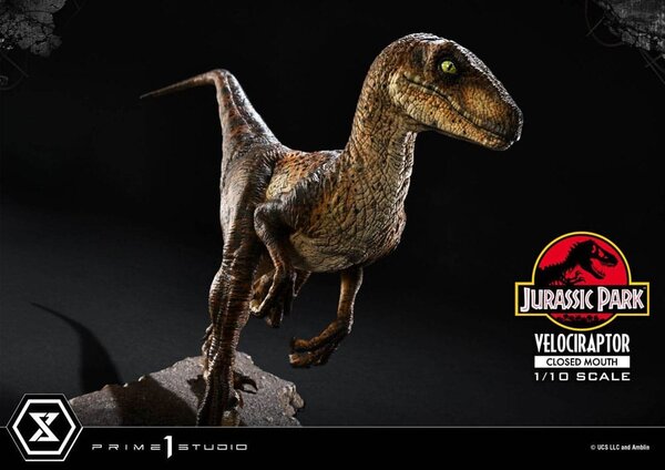 Prime 1 Studio Jurassic Park Prime Collectibles Statue 1/10 Velociraptor Closed Mouth 19 cm Prime 1 Studio Jurassic Park Prime Collectibles Statue 1/10 Velociraptor Closed Mouth 19 cm