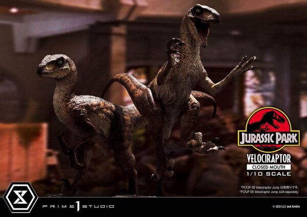 Prime 1 Studio Jurassic Park Prime Collectibles Statue 1/10 Velociraptor Closed Mouth 19 cm Prime 1 Studio Jurassic Park Prime Collectibles Statue 1/10 Velociraptor Closed Mouth 19 cm