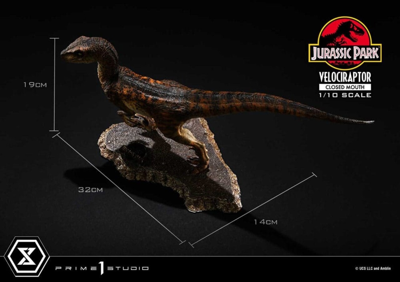 Prime 1 Studio Jurassic Park Prime Collectibles Statue 1/10 Velociraptor Closed Mouth 19 cm Prime 1 Studio Jurassic Park Prime Collectibles Statue 1/10 Velociraptor Closed Mouth 19 cm