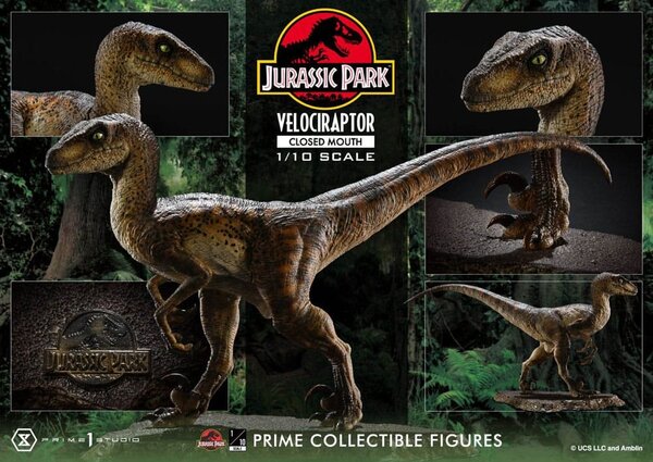 Prime 1 Studio Jurassic Park Prime Collectibles Statue 1/10 Velociraptor Closed Mouth 19 cm Prime 1 Studio Jurassic Park Prime Collectibles Statue 1/10 Velociraptor Closed Mouth 19 cm