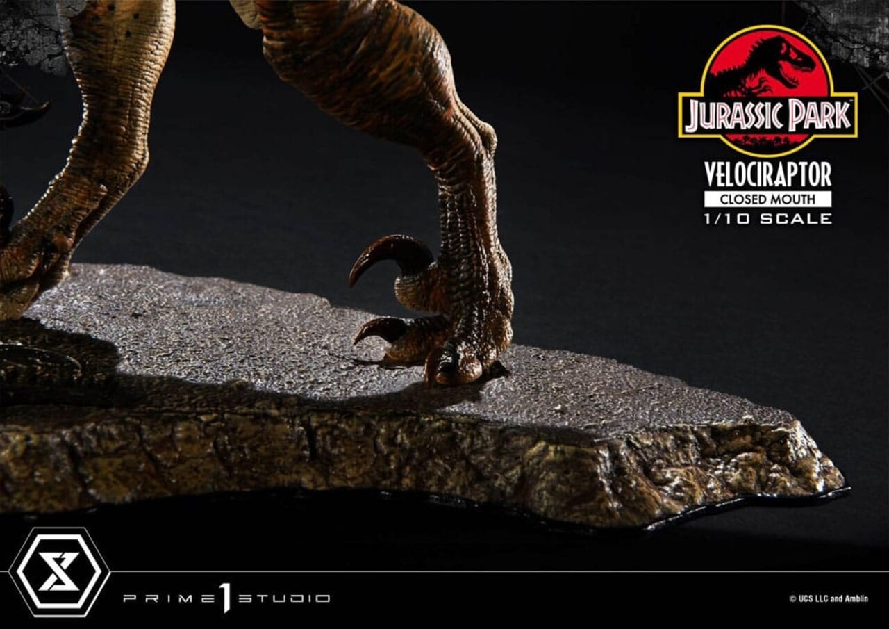Prime 1 Studio Jurassic Park Prime Collectibles Statue 1/10 Velociraptor Closed Mouth 19 cm Prime 1 Studio Jurassic Park Prime Collectibles Statue 1/10 Velociraptor Closed Mouth 19 cm