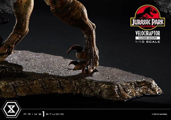 Prime 1 Studio Jurassic Park Prime Collectibles Statue 1/10 Velociraptor Closed Mouth 19 cm Prime 1 Studio Jurassic Park Prime Collectibles Statue 1/10 Velociraptor Closed Mouth 19 cm