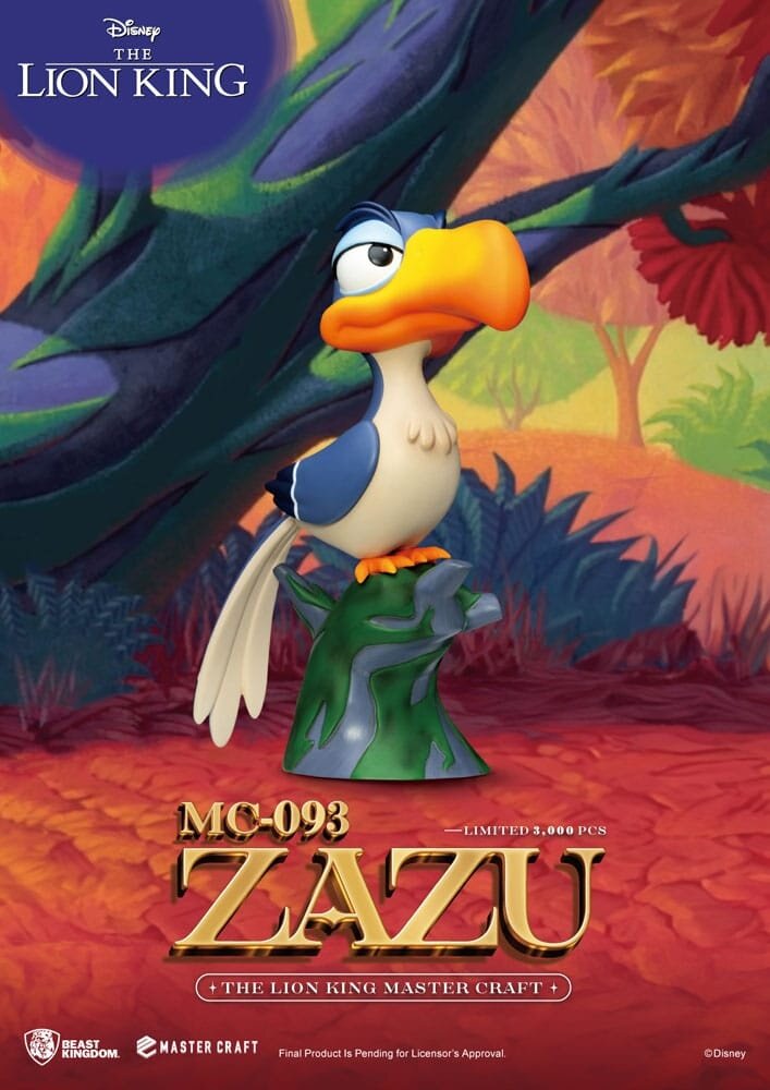Beast Kingdom Disney Master Craft Statue The Lion King Zazu 20 cm Beast Kingdom Disney Master Craft Statue The Lion King Zazu 20 cm
