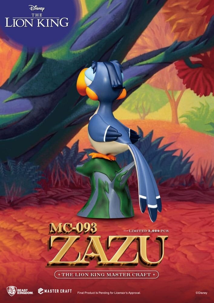 Beast Kingdom Disney Master Craft Statue The Lion King Zazu 20 cm Beast Kingdom Disney Master Craft Statue The Lion King Zazu 20 cm