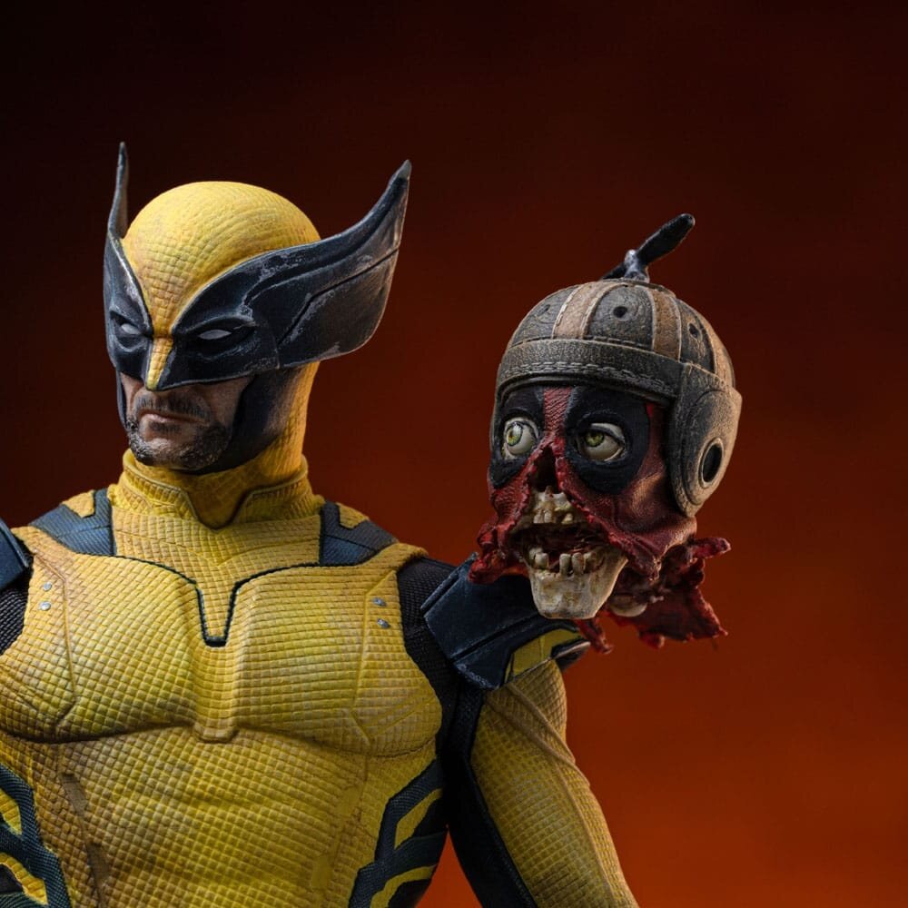 Iron Studios Deadpool 3 Art Scale Statue 1/10 Wolverine & Headpool 22 cm Iron Studios Deadpool 3 Art Scale Statue 1/10 Wolverine & Headpool 22 cm
