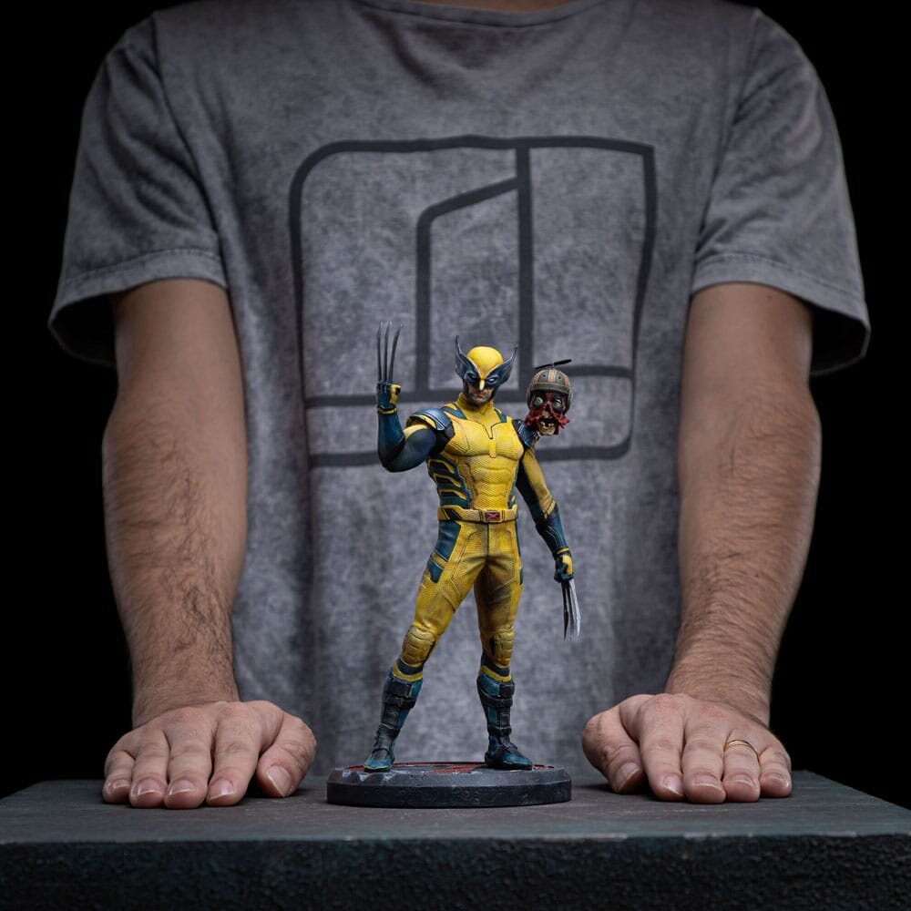 Iron Studios Deadpool 3 Art Scale Statue 1/10 Wolverine & Headpool 22 cm Iron Studios Deadpool 3 Art Scale Statue 1/10 Wolverine & Headpool 22 cm