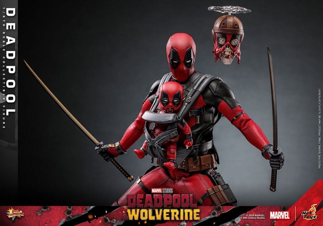 Hot Toys Deadpool & Wolverine Action Figure 1/6 Deadpool 31 cm Hot Toys Deadpool & Wolverine Action Figure 1/6 Deadpool 31 cm