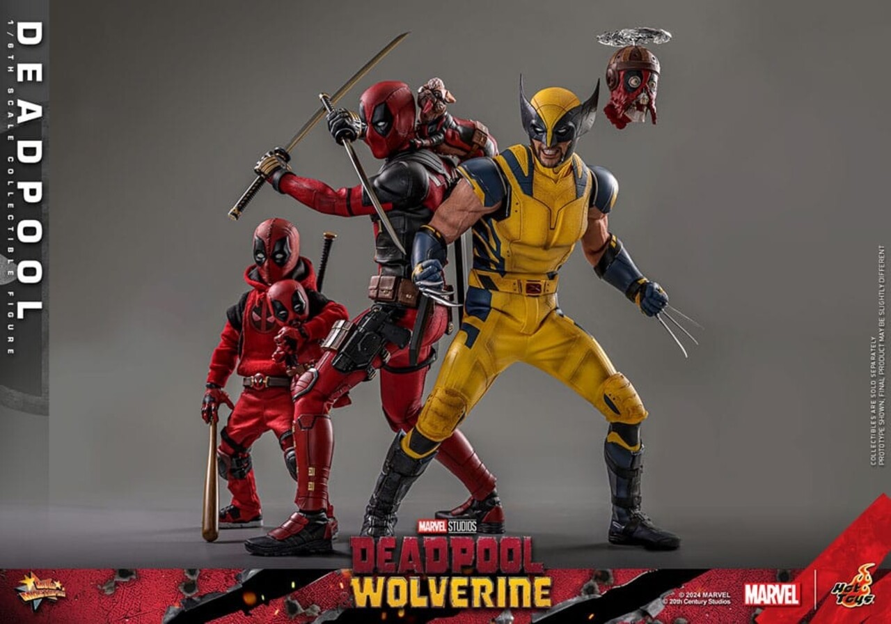 Hot Toys Deadpool & Wolverine Action Figure 1/6 Deadpool 31 cm Hot Toys Deadpool & Wolverine Action Figure 1/6 Deadpool 31 cm