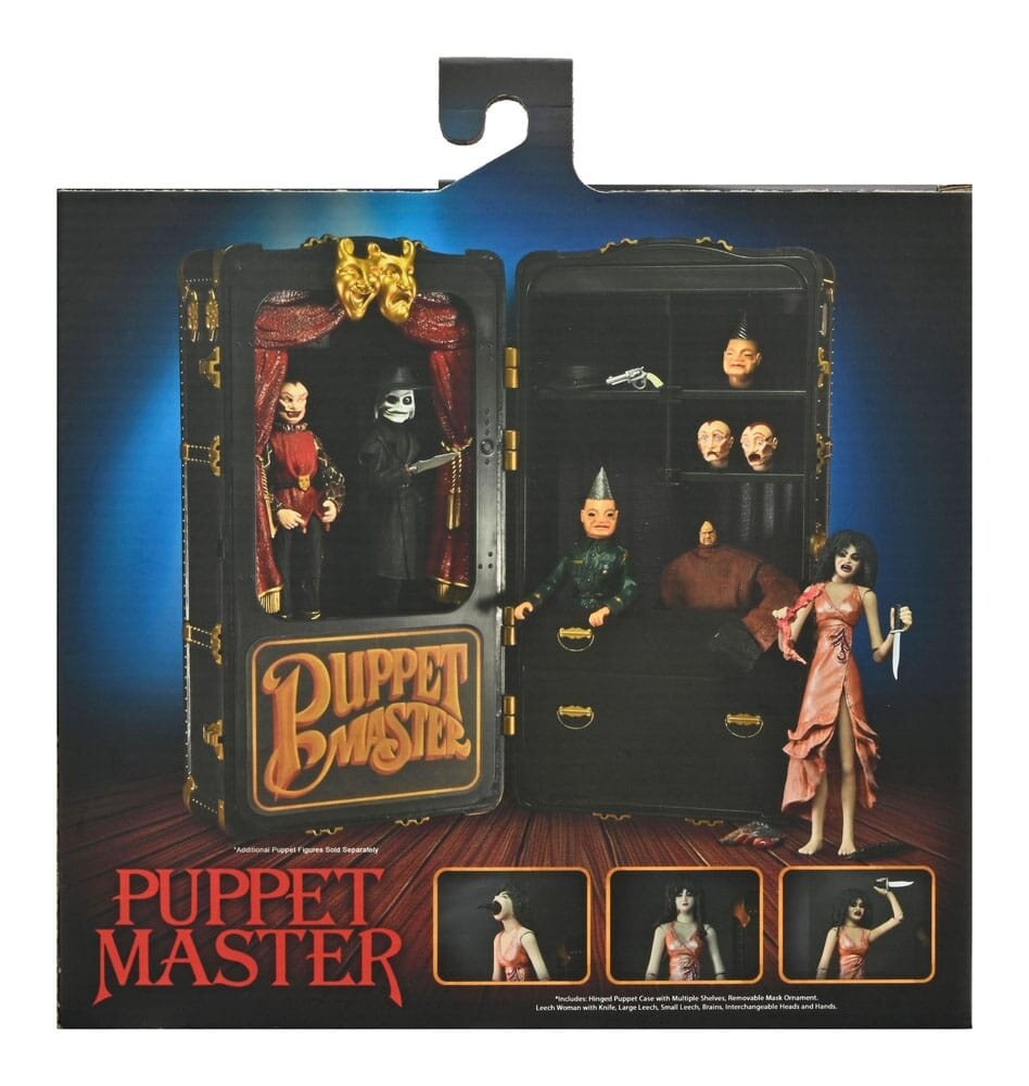 Neca Puppet Master Action Figure 2 Pack Toulon's Puppet Case & Leech Woman 11 cm Neca Puppet Master Action Figure 2 Pack Toulon's Puppet Case & Leech Woman 11 cm