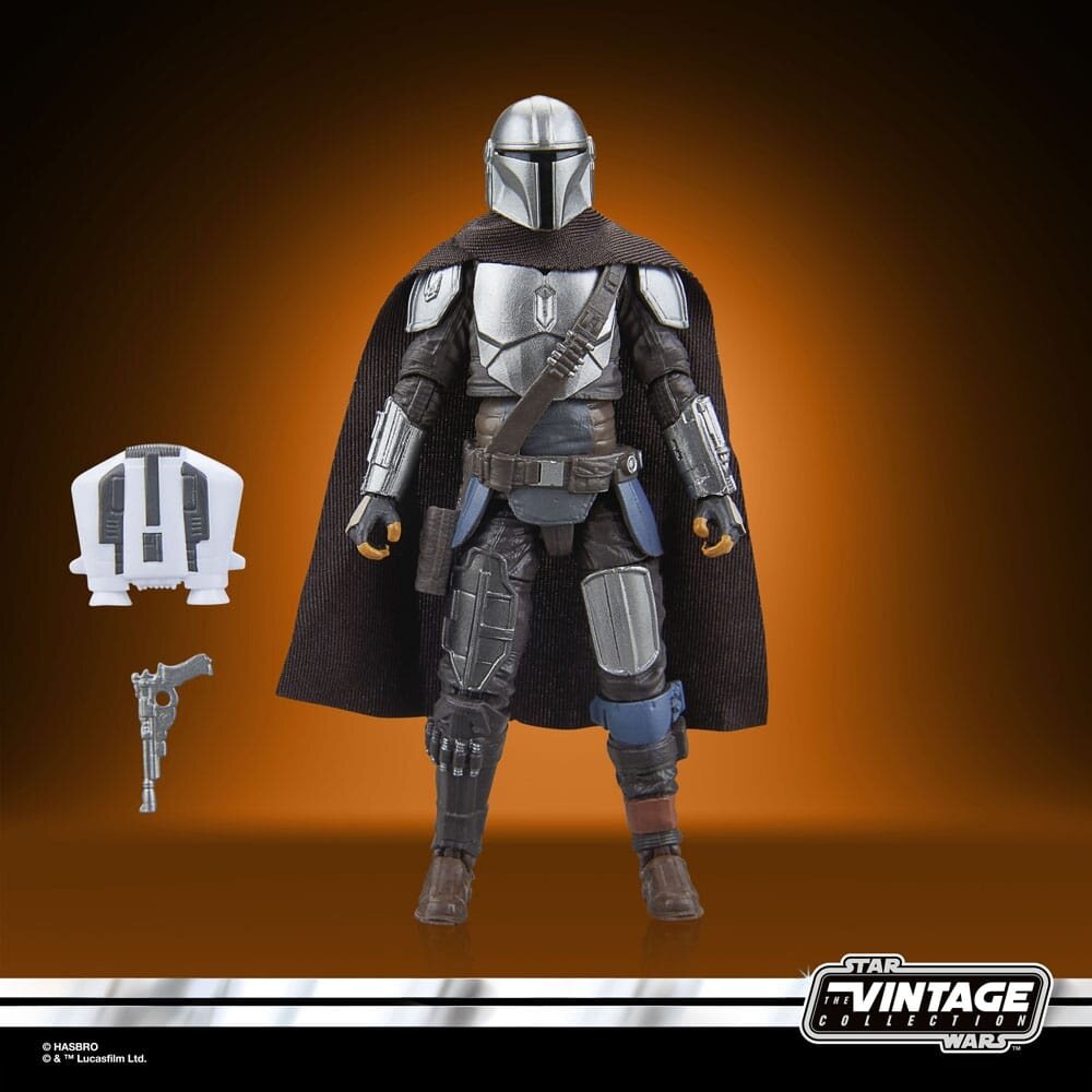 Hasbro Star Wars: The Mandalorian Vintage Collection Action Figure The Mandalorian (Imperial Base) 10 cm Hasbro Star Wars: The Mandalorian Vintage Collection Action Figure The Mandalorian (Imperial Base) 10 cm