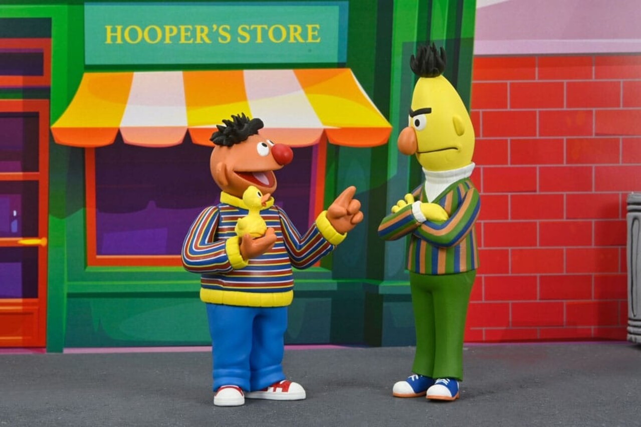 Neca Sesame Street Toony Classics Action Figure Bert 15 cm Neca Sesame Street Toony Classics Action Figure Bert 15 cm